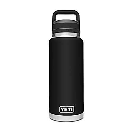 Rambler 36 oz Black Bottle w/Chug Cap