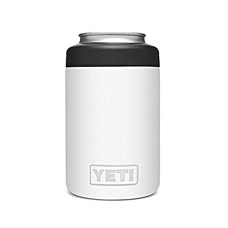 Rambler 12 oz White Colster Can Insulator