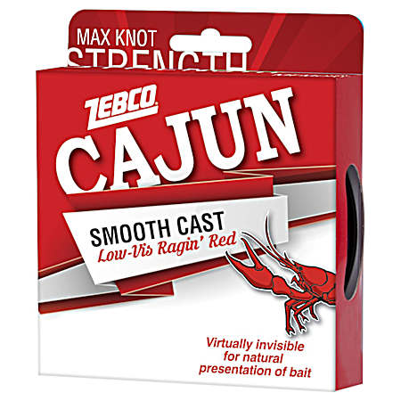 Cajun Max Knot Strength Smooth Cast Low-Vis Line
