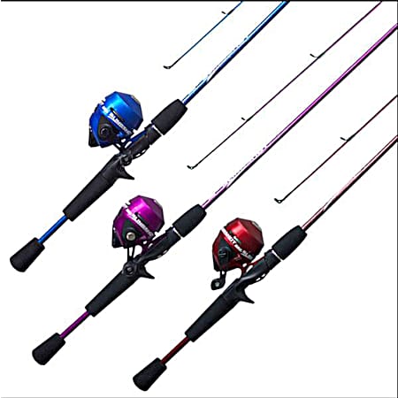 5 ft 6 in ML 2 pc Slingshot Spin Cast Combo - Assorted