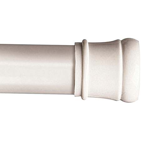 72 In. Tension Shower Rod - White