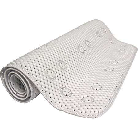 Foam Shower Mat - White
