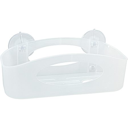 Plastic Bath Organizer Basket - Frosted