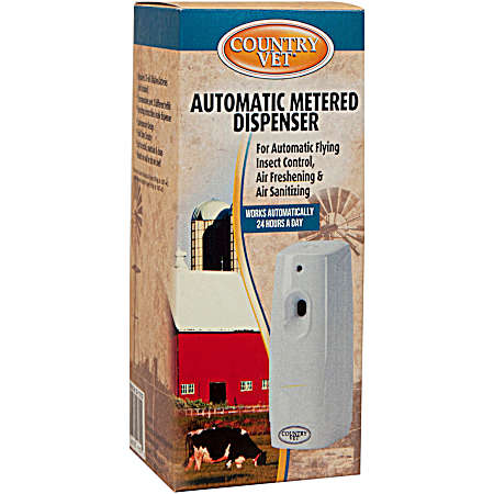 Beige Automatic Metered Fly Spray Dispenser