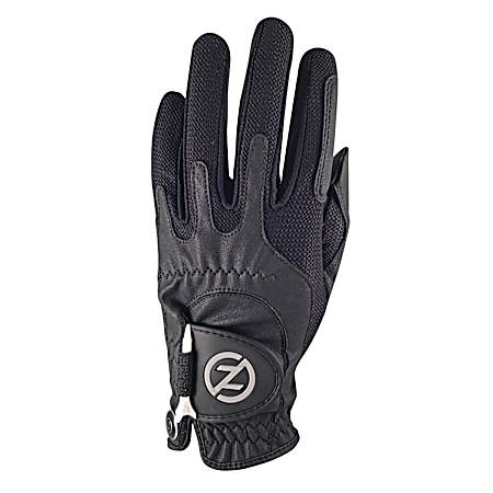 Men's Black Universal Fit Golf Glove
