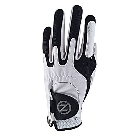 Men's White Universal Fit Golf Glove