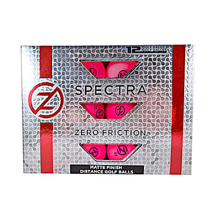 Spectra Fuchsia Golf Balls - 12 Pk