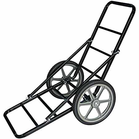 Black Deluxe Folding Game Transport Cart
