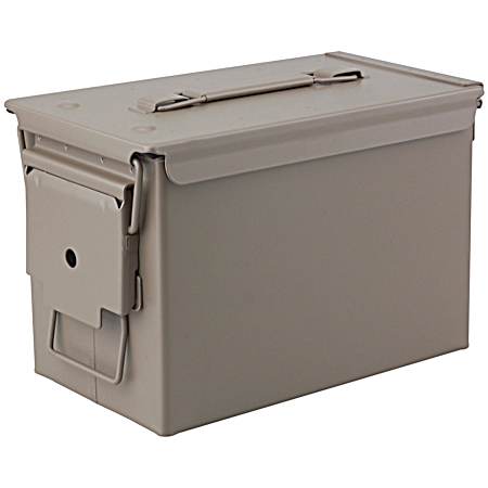 .50 Cal Dark Earth Steel Ammo Can