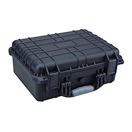 Large Black Watertight Protective Case