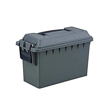 .50 Cal OD Green Plastic Ammo Box