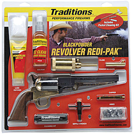 1851 Navy .44 Cal Black Powder Revolver Redi-Pak