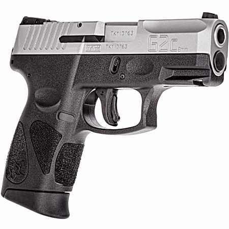 G2c 9mm Luger Compact Matte Stainless/Black Semi-Auto Pistol