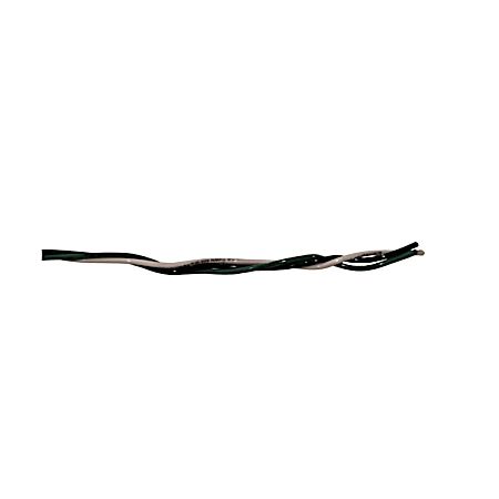 Solid 12/3 25' Black/White/Green CU THHN Tri-Wire