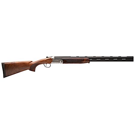 555E 20 ga 26-in Wood-Laminated Over-and-Under Wood Stock Shotgun
