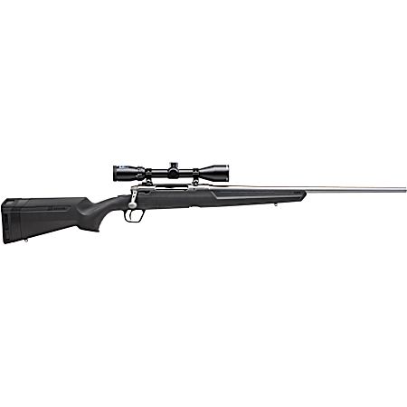 Axis XP Stainless .308 WIN Matte Black Bolt-Action Synthetic Stock Rifle w/ Scope