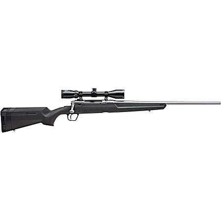 Axis XP Stainless .270 WIN Matte Black Bolt-Action Synthetic Stock Rifle w/ Scope
