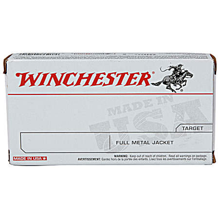 .357 Magnum USA 110 Grain JHP Centerfire Handgun Cartridges - 50 Rounds