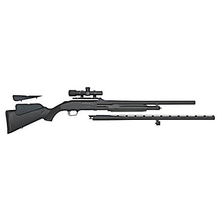 M500 Field/Slug Combo 12Ga Black Pump-Action Shotgun w/ Scope