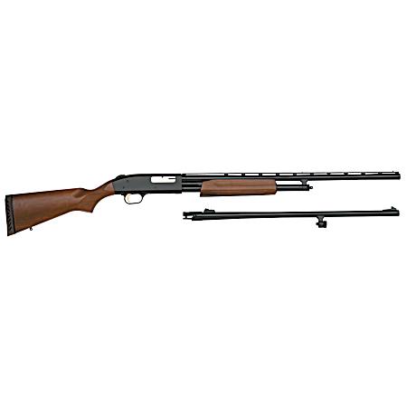 500 20Ga Pump-Action Wood Stock Shotgun Combo