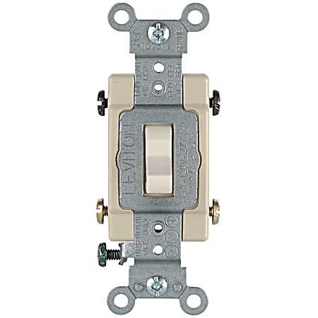 Almond 4-Way Toggle Switch