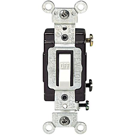 20 Amp Switch - White