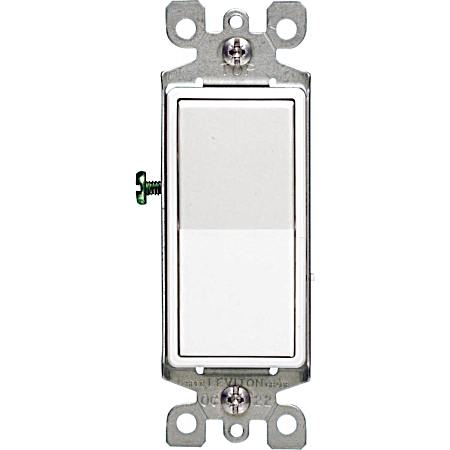 Decora White Rocker Switch