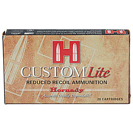 .243 Winchester SST Custom Lite Reduced Recoil 87 Grain Rifle Cartridges - 20 Rounds