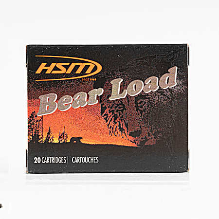 .44 Remington Magnum Bear Load 305 Grain Centerfire Handgun Cartridges - 20 Rounds