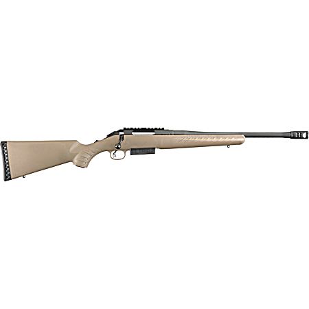 American .450 Bushmaster Ranch Flat Dark Earth Bolt-Action Synthetic Stock Rifle