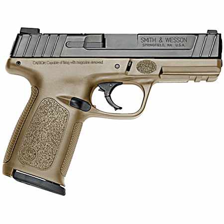 SD9 Flat Dark Earth Frame Finish Polymer Striker-Fire Pistol