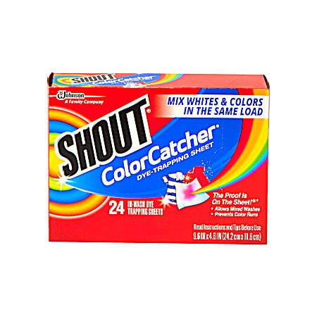 Color Catcher Dye-Trapping Sheets - 24 Pk.
