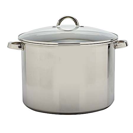 21.5 qt Stainless Steel Canner w/ Rack