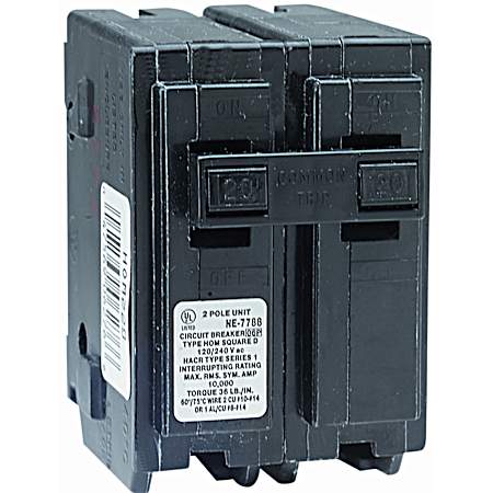 Homeline Double Pole Circuit Breaker