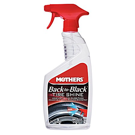 24 fl oz Back to Black Tire Shine Spray