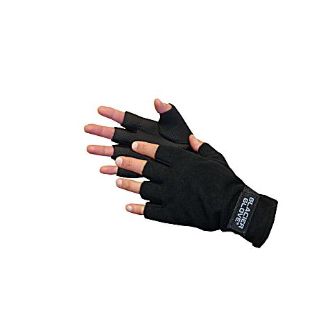Alaska River Fingerless Gloves