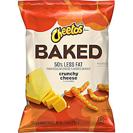 Baked Crunchy Cheese Flavored Snacks