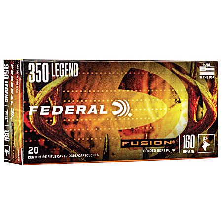 .350 Legend Fusion 180 Grain Centerfire Rifle Cartridges - 20 Rounds