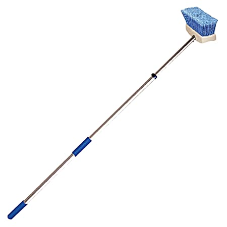 3 ft - 6 ft Blue Telescoping Deck Brush Kit