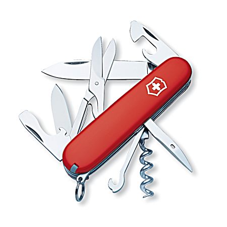 Climber Red Folding Pocket Knife