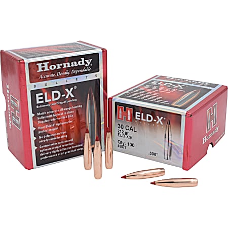 ELD-X Extremely Low Drag - eXpanding Bullets