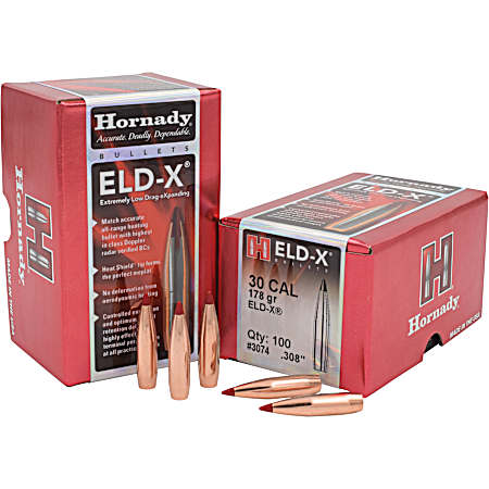 ELD-X Extremely Low Drag - eXpanding Bullets