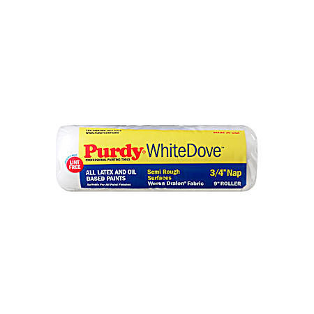 WhiteDove 9 in x 0.75 in Paint Roller Cover