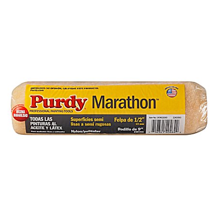 Marathon 9 in x 1/2 in Roller Cover