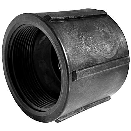 1-1/2 in FPT Heavy-Duty Polypropylene Pipe Coupling
