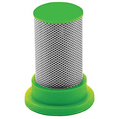 100 Mesh Green Polypropylene Nozzle Filter w/ No Check Valve - 4 Pk.