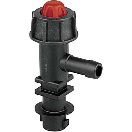 3/4 in. HB Black Polypropylene Quick Nozzle Body Elbow w/ Check Valve