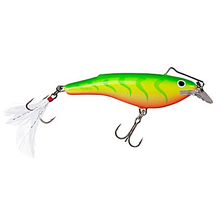 Green Tiger UV Rail Shad Sinking Crankbait