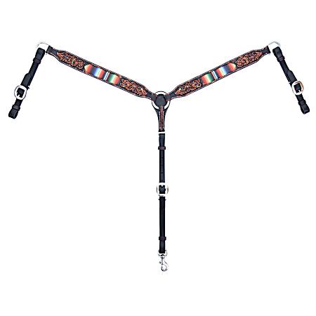 Vintage Serape Inlay Breast Collar