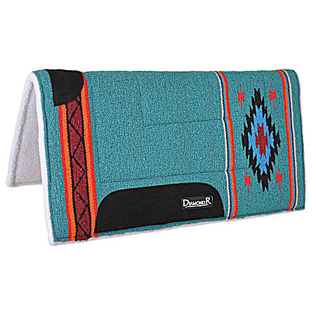 Reinsman Diamond R Square Fleece Lined Pad